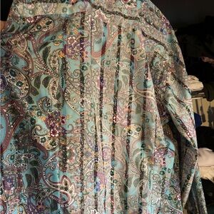 Extravagant Paisley button up